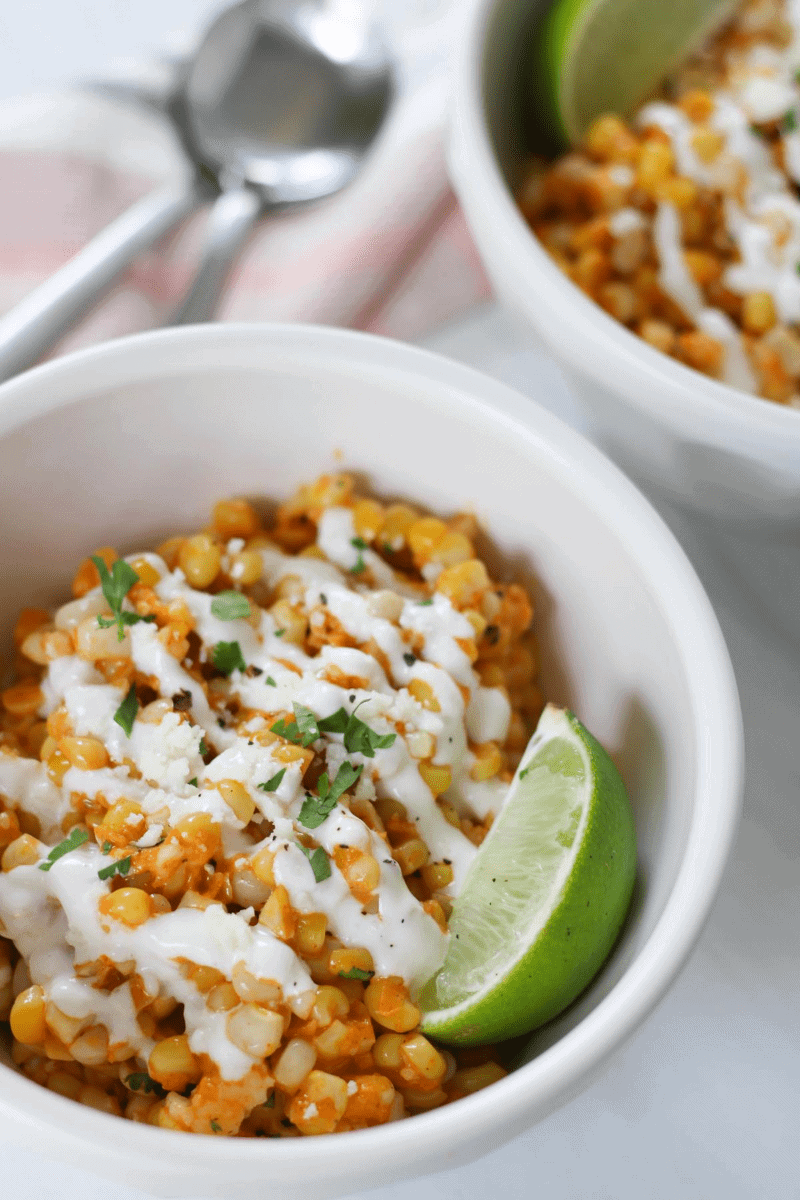 Easy Esquites Street Corn Bar with the OXO Corn Prep Peeler