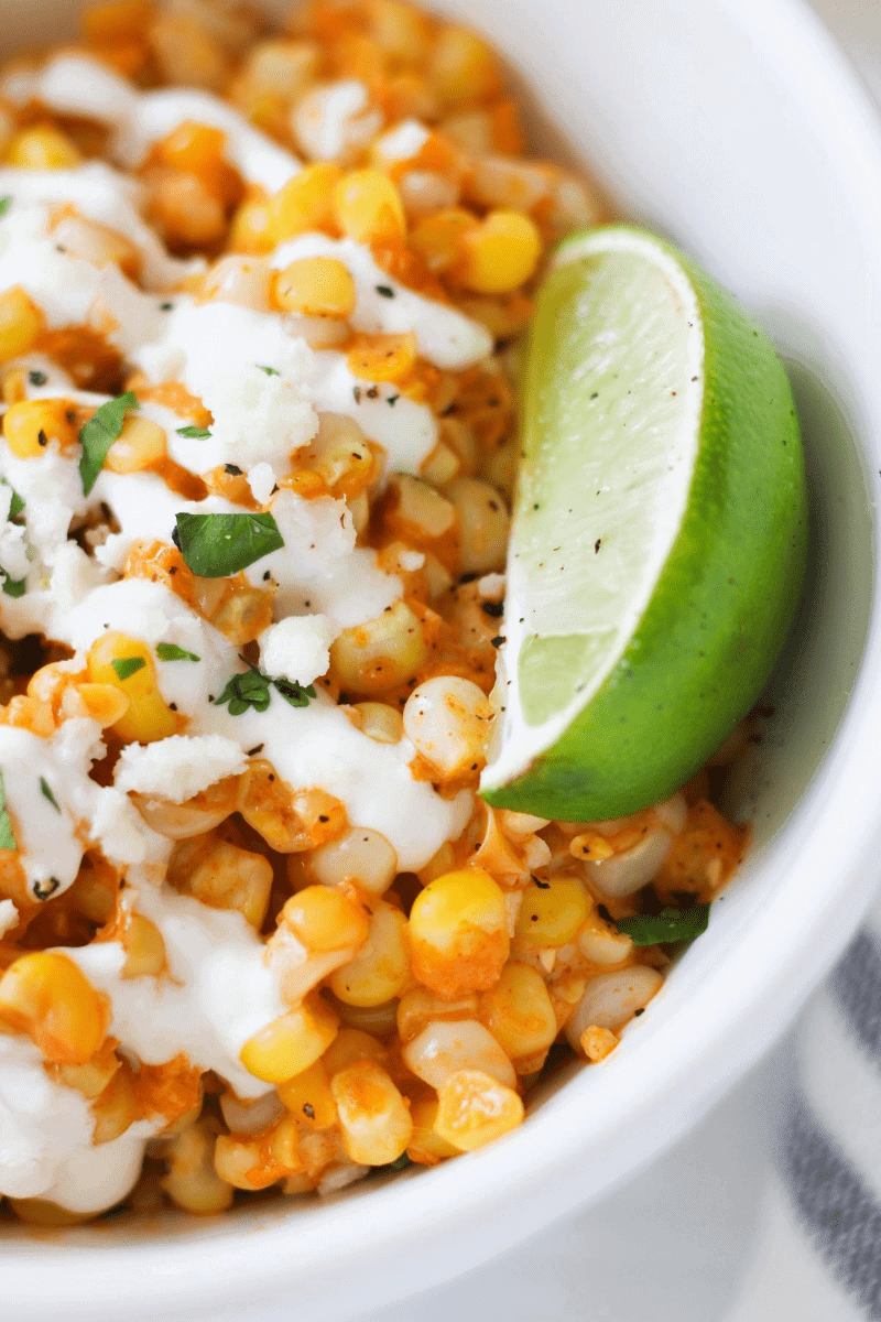 Easy Esquites Street Corn Bar with the OXO Corn Prep Peeler