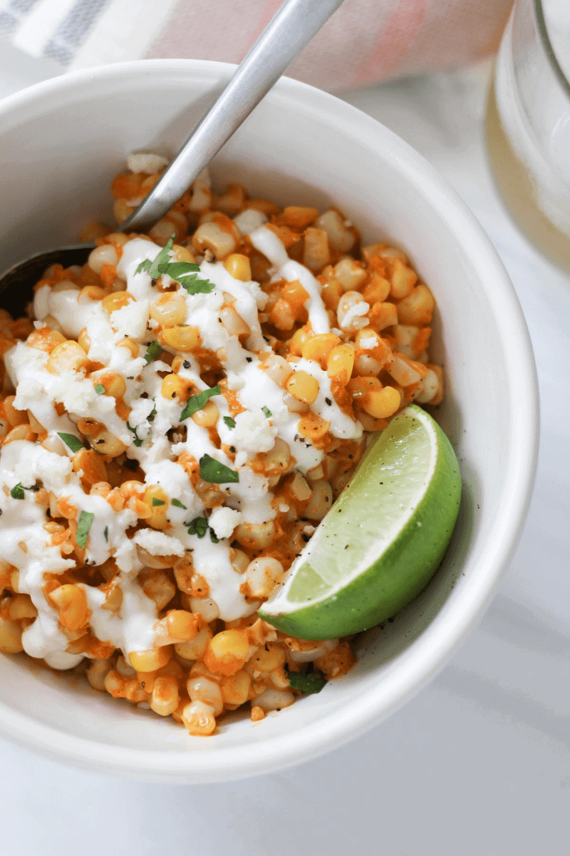 Easy Esquites Street Corn Bar with the OXO Corn Prep Peeler