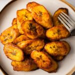 plate of fried sweet plantains