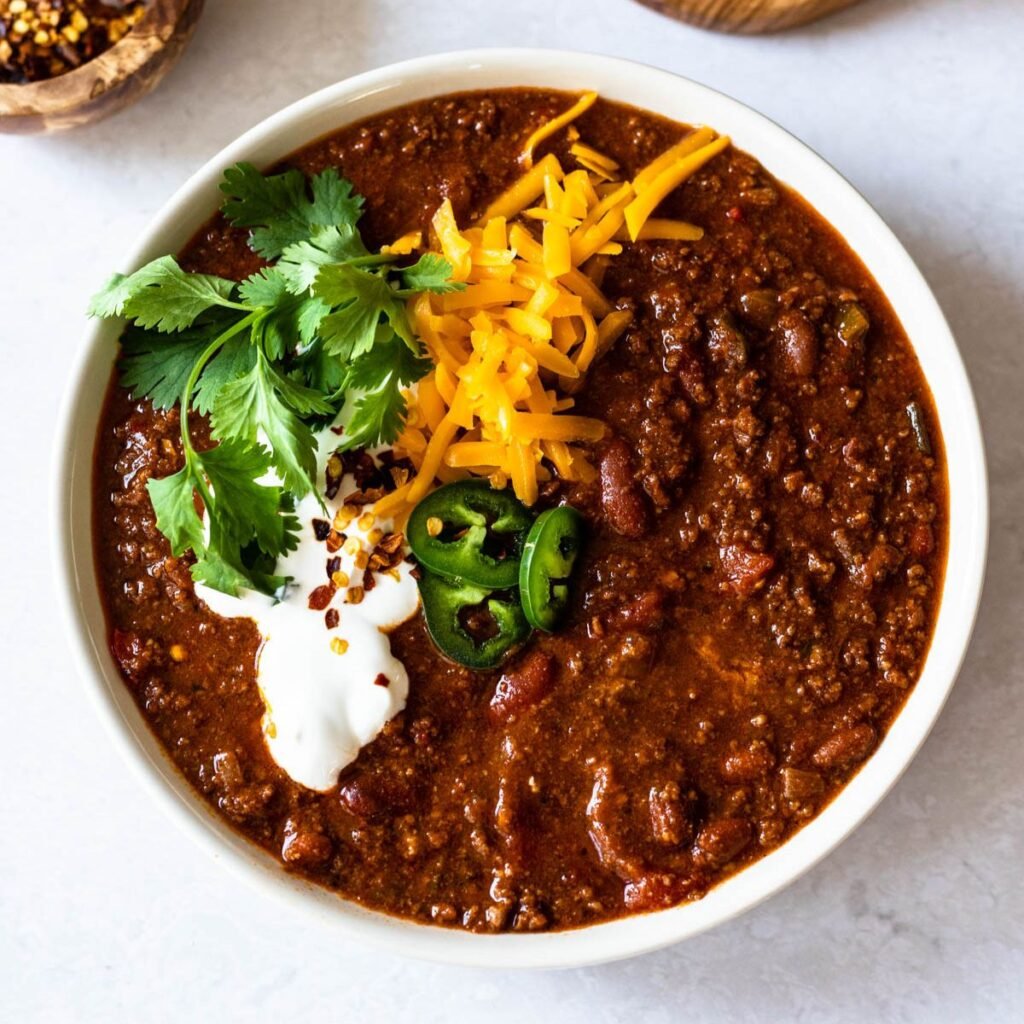 Easy Dutch Oven Chili Recipe CrumbSnatched