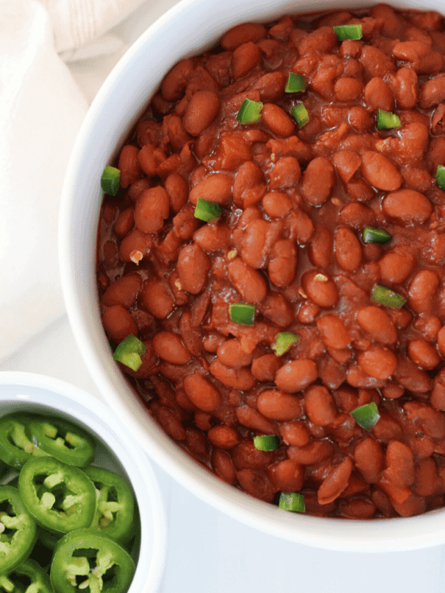 Sweet and Spicy Baked Beans CrumbSnatched