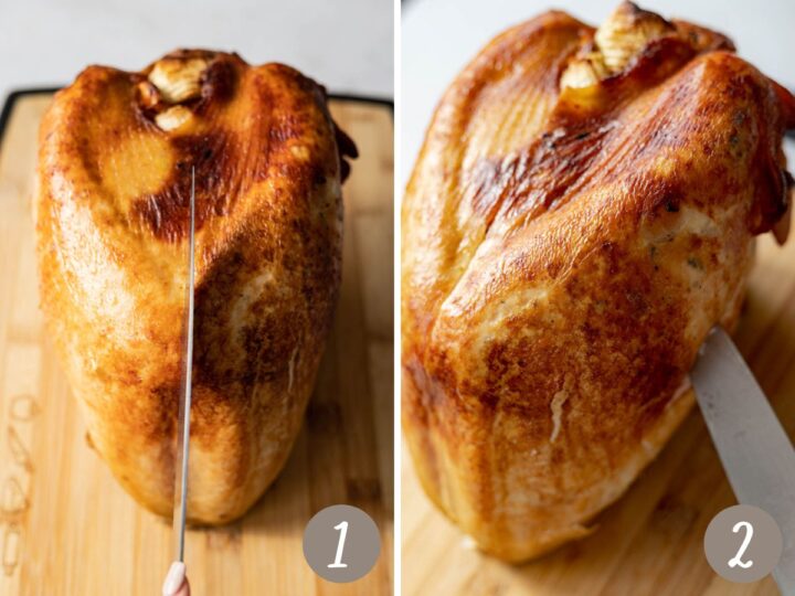 can you stuff a bone in turkey breast