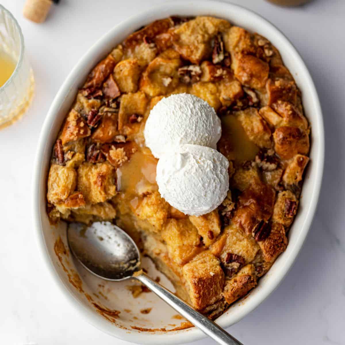 Best Ever Bread Pudding with Bourbon Sauce CrumbSnatched